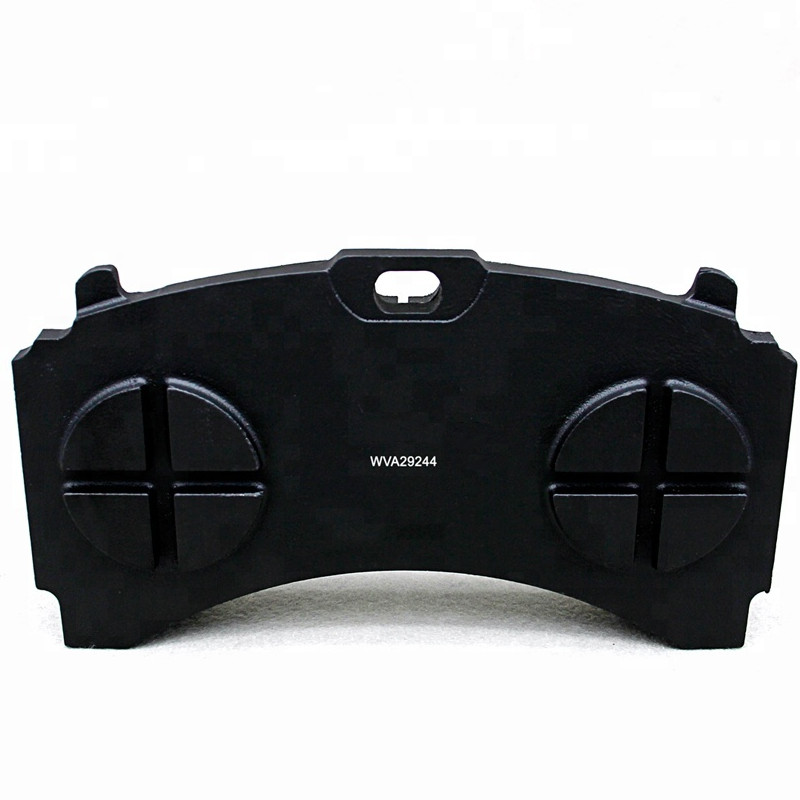 Front ceramic disk brake pad 29244 with standard weight