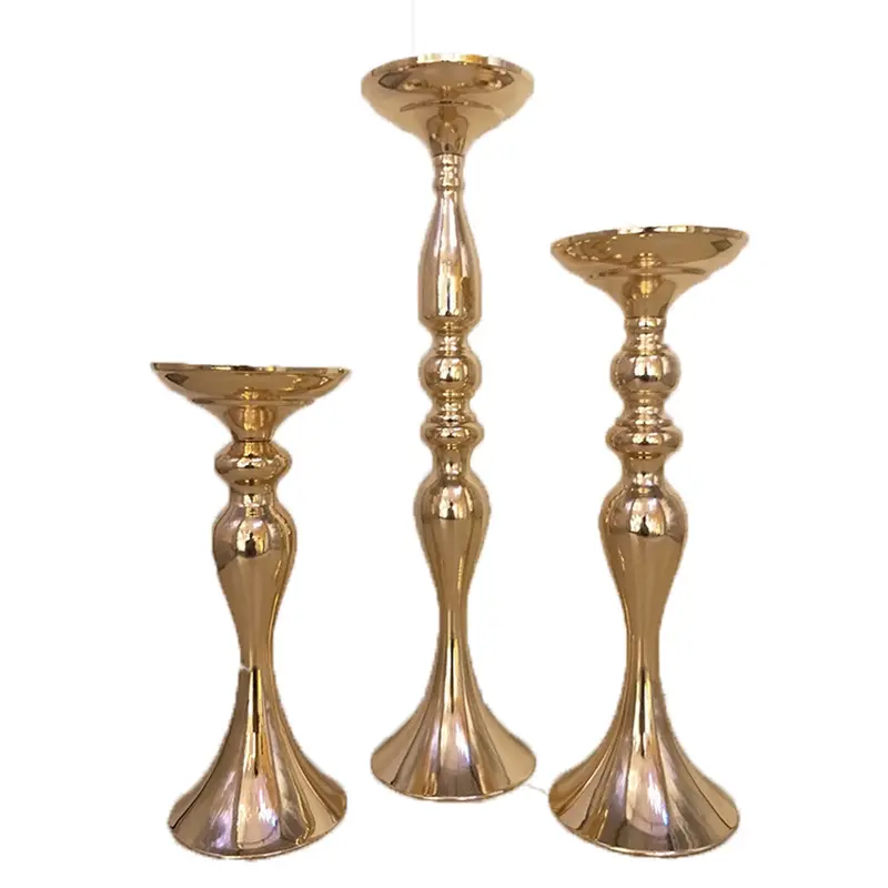 Metal Gold Flower Vases Decorative Modern Vase Wedding Centerpieces For Wedding Decoration,Table Centerpiece Decoration