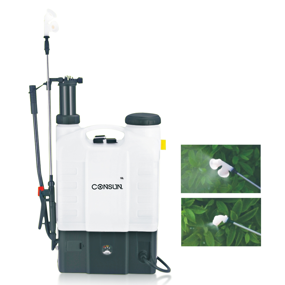 16L agriculture pesticide hand insecticide sugarcane sprayer pumps battery operated knapsack 2 in 1 sprayer