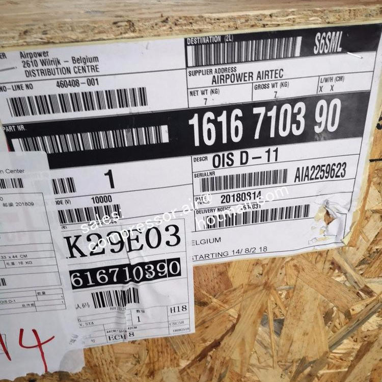 1617505173 1616725791 1616725691 2236050200 Оригинальный винтовой элемент Atlas Copco