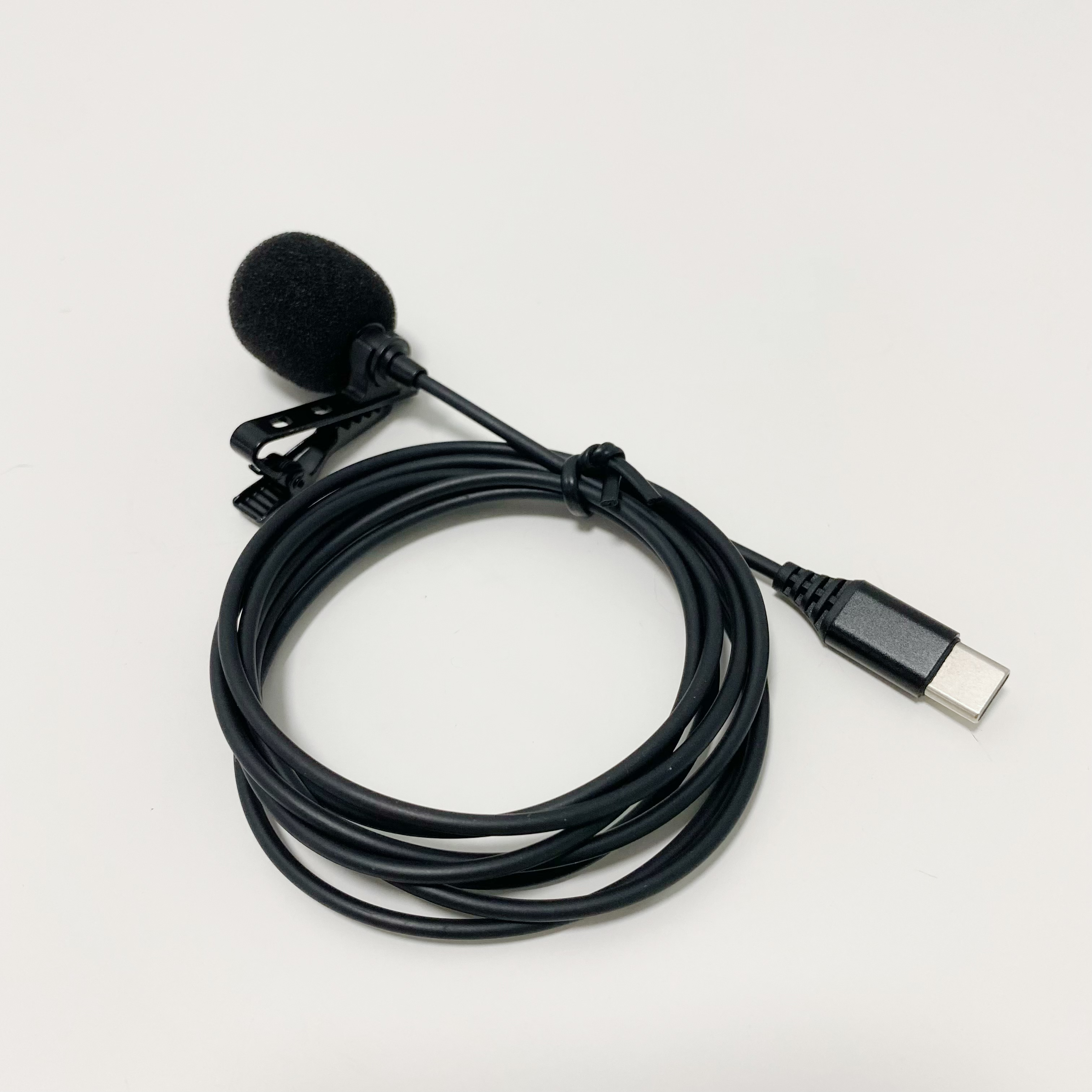 Портативный петличный микрофон PUJIMAX mini type c, 1,5 м/3 м, usb c, проводной зажимный микрофон для встреч, прямых трансляций, лекций, обучения