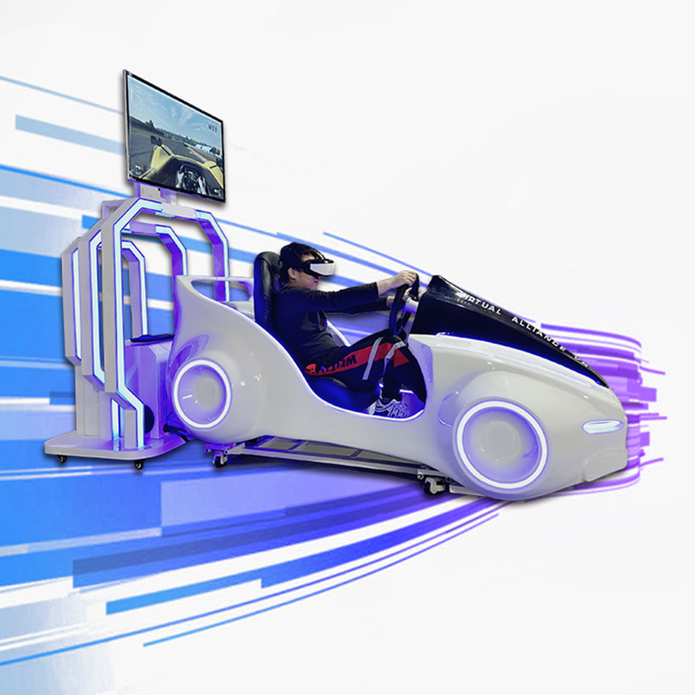 VR кинотеатр, автомобильный игровой автомат, симулятор вождения виртуальной реальности 9D VR, гоночный симулятор