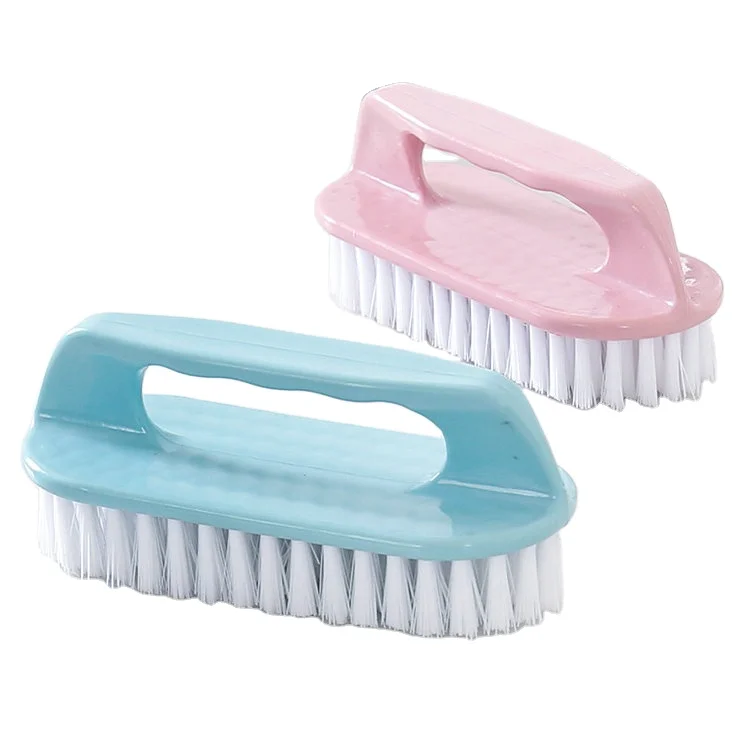 Wholesale Price Household Plastic Clothes Washing Cleaning Brush with Handle
