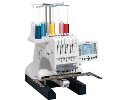 Janome MB-7 M B 7 7 Needle Embroidery Machine Plus Deluxe Bonus Kit