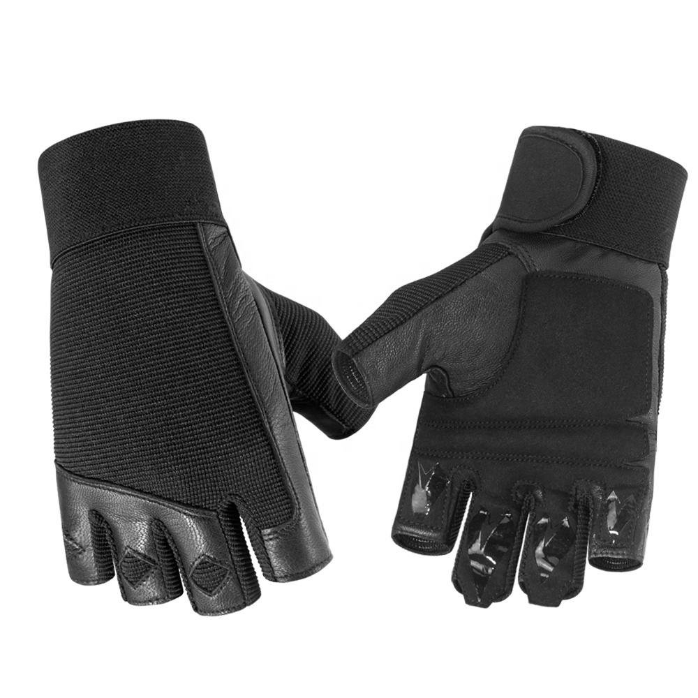 Customized Men Women Easy-remove Training Fitness Weightlifting Gym Gloves Elastic Cuff Anti Slip Workout Sports Glove