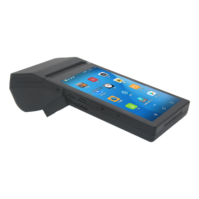 HDD-A7 «Все-в-одном» 7-дюймовый HD экран Android Ручной пос системное оборудование с 80 мм принтер
