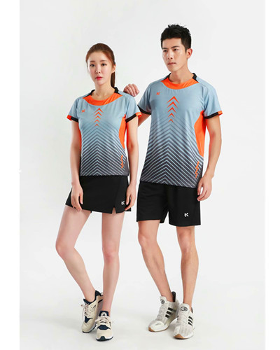 Men Table Tennis Uniform Badminton Jersey Set 2 Piece Set Workout Clothes For Women Mesh Tennis Skirt