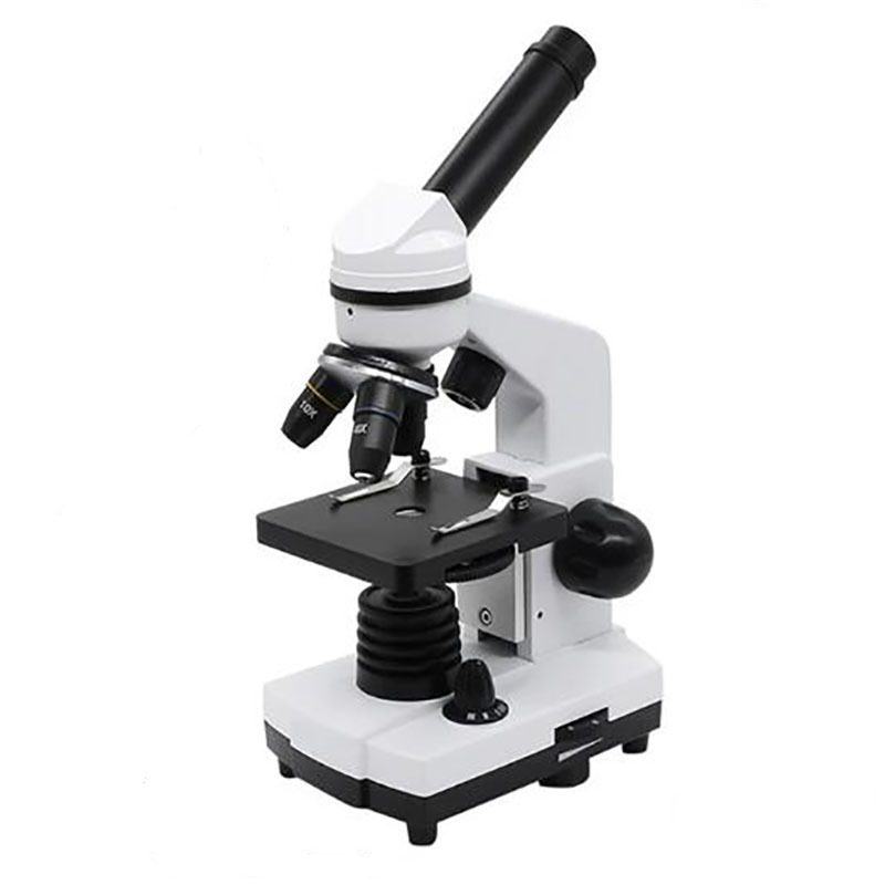 Microscope for Students Nature Exploration with Eyepieces 4X 10X 40X Objective Adjustable Illumination