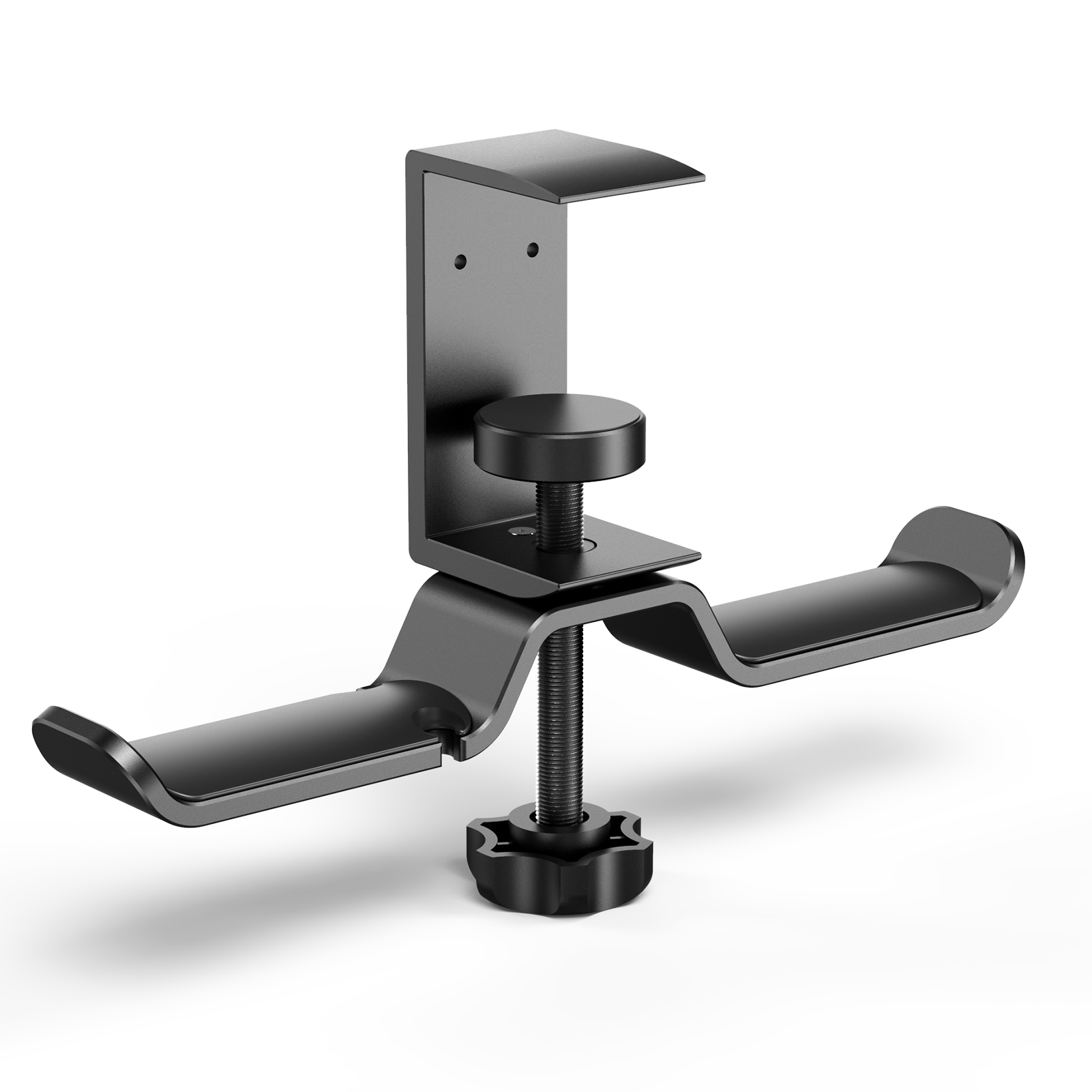 Headset Stand Adjustable Rotating Under Desk Stand Gaming Headset Stand