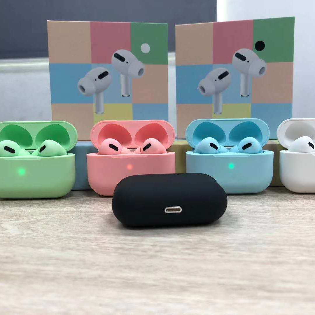 2021 г., разноцветные портативные наушники-вкладыши Macaron Inpods 12, улучшенная версия наушников Pro 3, наушники-вкладыши TWS, беспроводные наушники