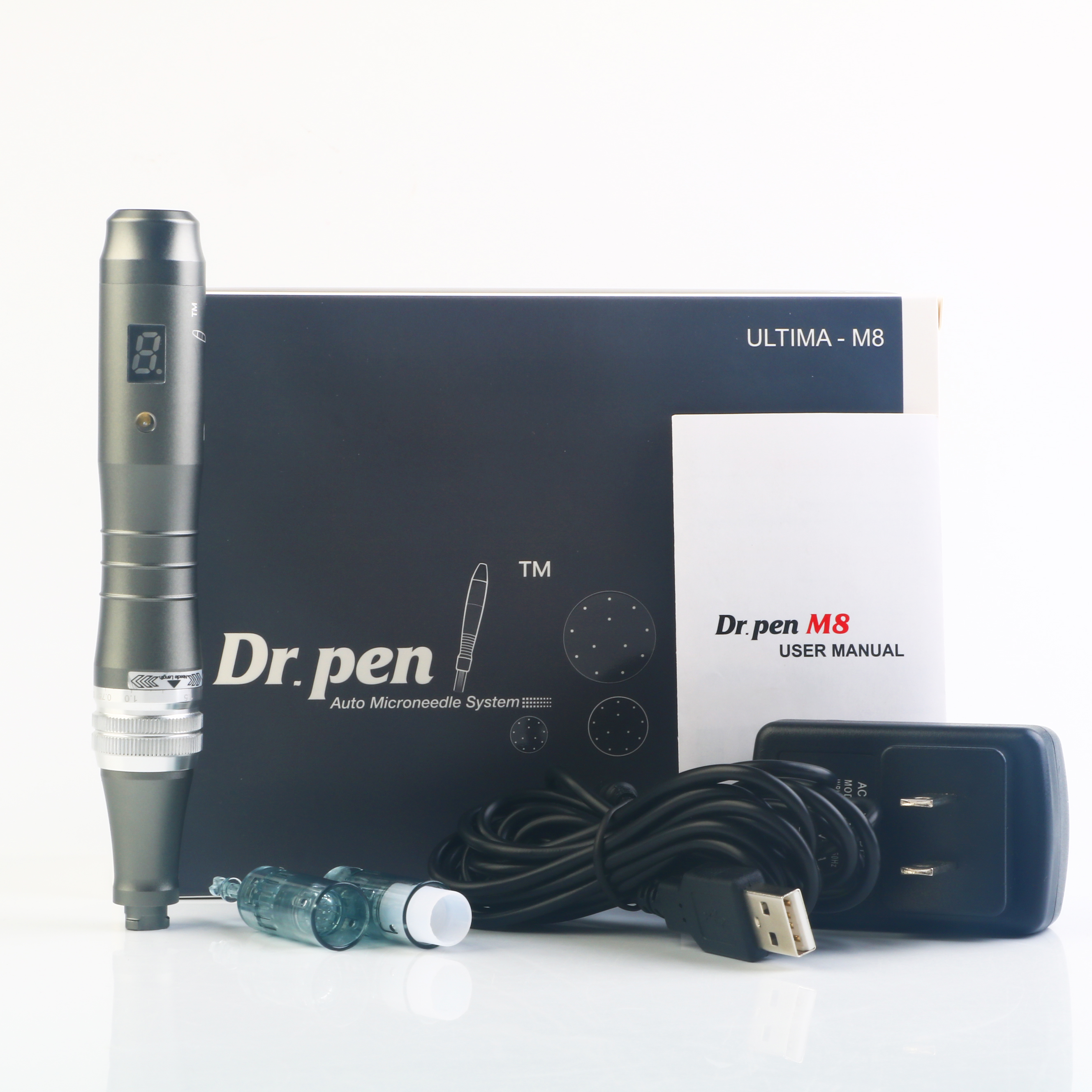 Высококачественная ручка anto derma pen m8, одобренная ce, seaheart