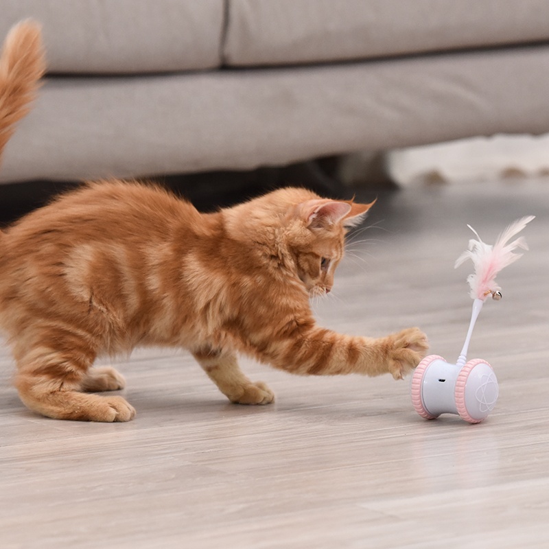 Original Factory Electronic Perfect Pet Toys  Smart Balance Car Cat Toy with Multiple Colors Accessories