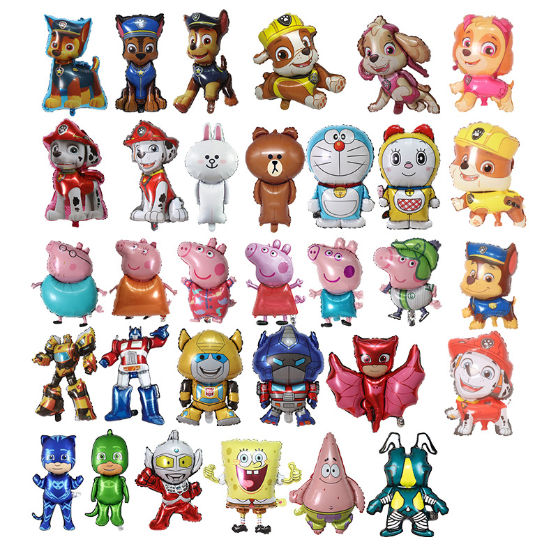 Новый стежка Encanto супер героя Kitty Cat Sonic зубная щётка Globos "Человек-паук" R2D2 робот Минни Mario персонажа из мультфильма воздушные шары из фольги