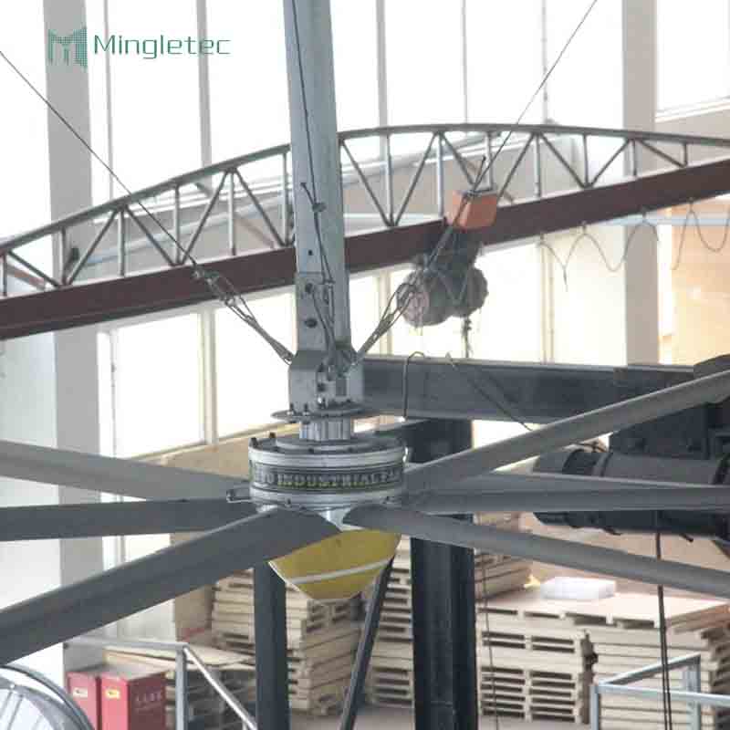 Brushless Ceiling High Volume Low Speed Plant Ventilation Cooling Equipment Industrial Fans