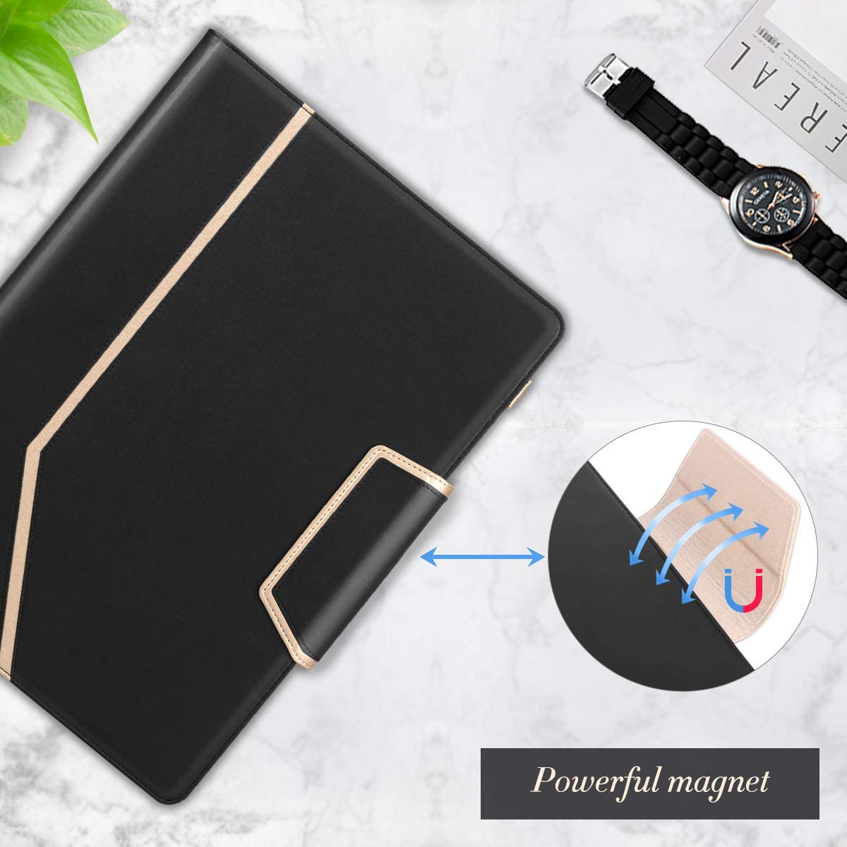 Портфель Padfolio, папка для конференций, деловой портфель руководителя с папкой для документов