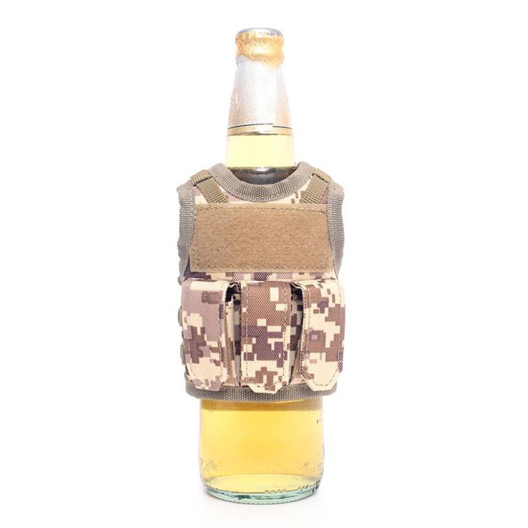 Colorful Adjustable Mini High Quality Jacket Vest Beer Cooler Beverage Can Tactical Vest