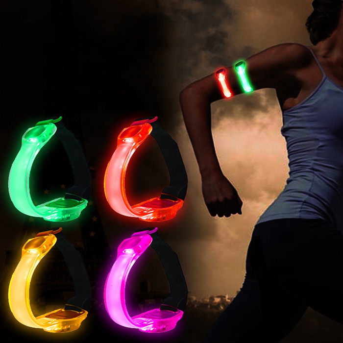 Waterproof running cycling for sport safety LED high light armband