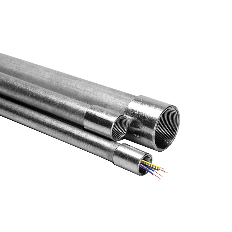 China steel pipe plant directly supply galvanized cable imc rmc rsc emt conduit gi conduit pipe electrical conduit pipes