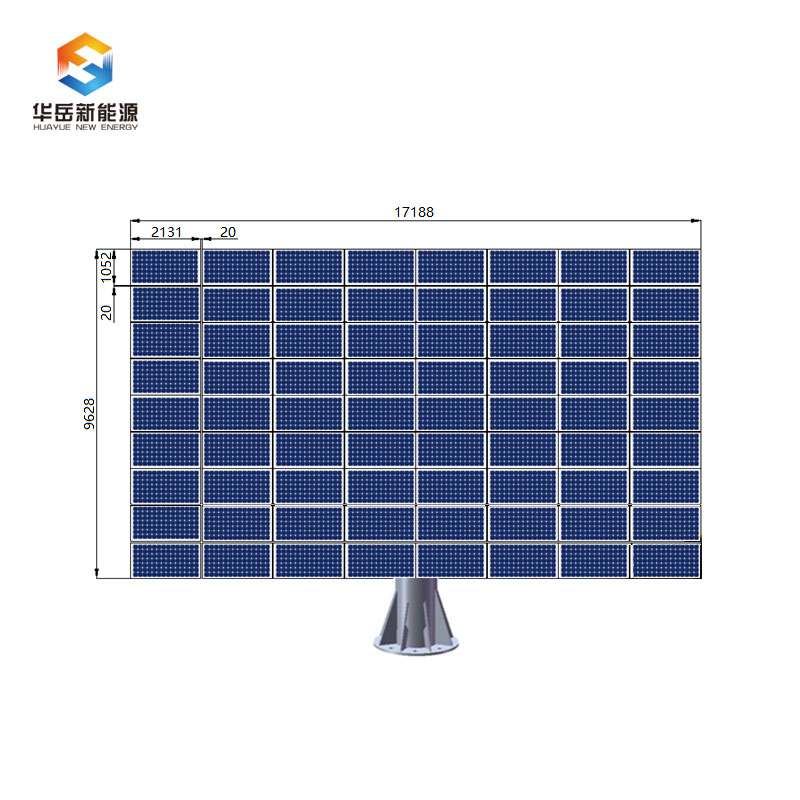 28kw Солнечный Солнце система слежения вращающийся панели солнечных батарей система трекер solaire 2 топор трекер Солнечной pv gps предел wind42m/s