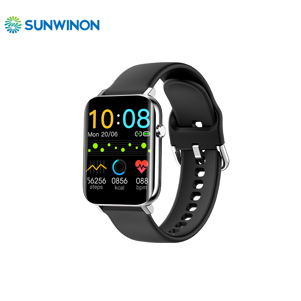 Sunwinon Hotting Смарт-часы NY15 Смарт-часы 1,69 дюйма большой экран фитнес-трекер спортивные часы на заказ NY15 Смарт-часы