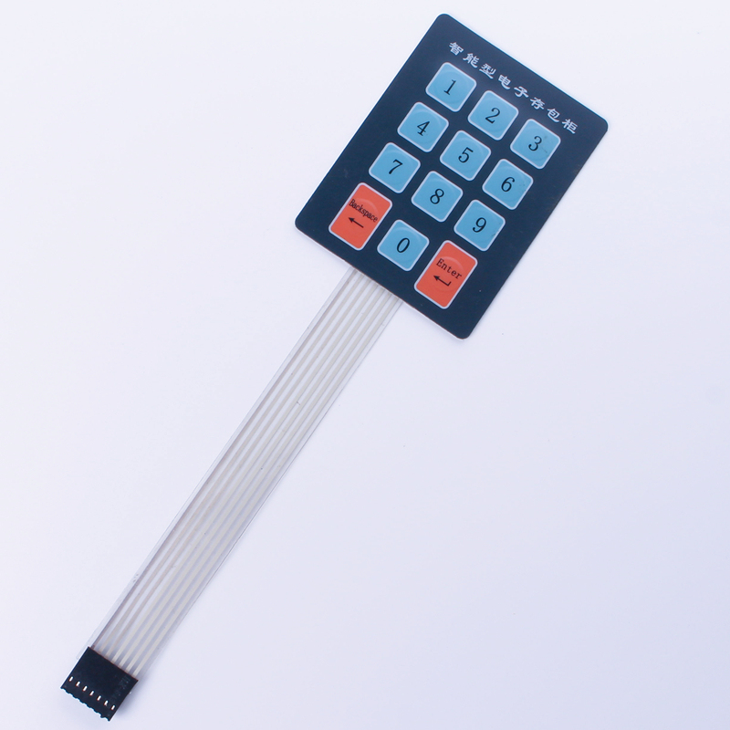 Top Sale Guaranteed high Quality custom Membrane Switch Keypad Control Panel