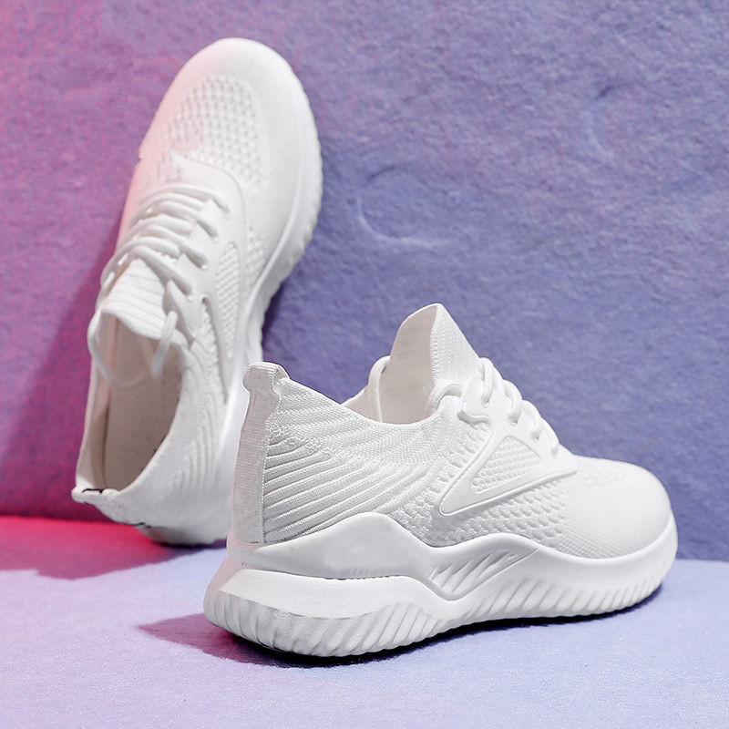 Модные дышащие кроссовки Flyknit с верхом, спортивная обувь для женщин