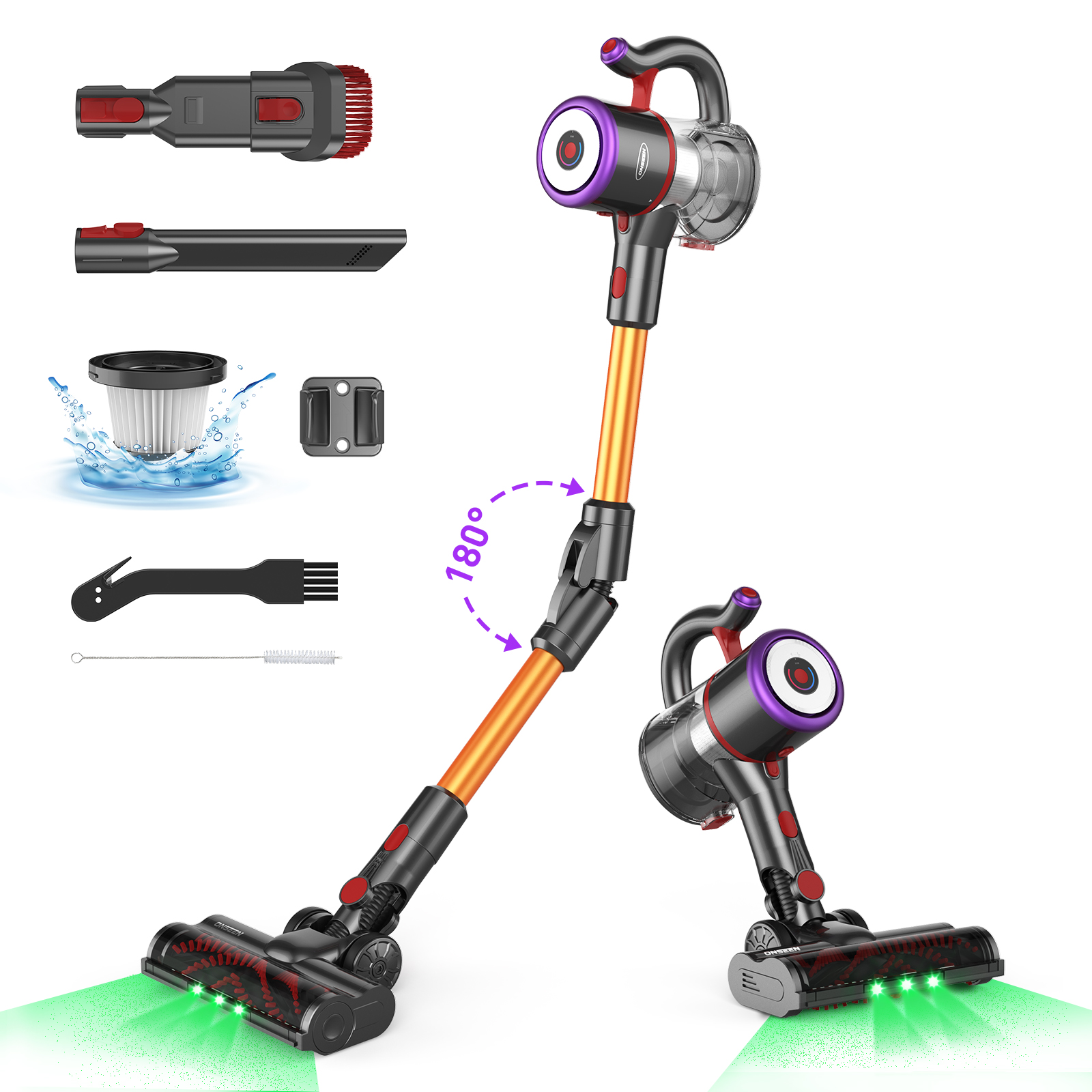 Rechargeable Cordless 4 in 1 Portable Wireless Handheld Cordless Vacuum Cleaners M81 For Home and Car Floor Care
