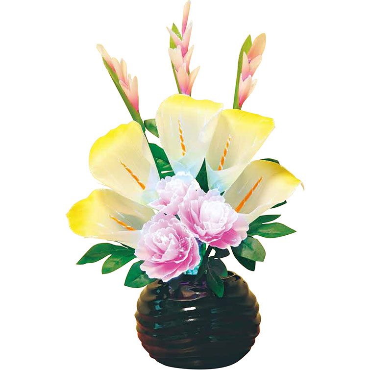 Calla lily room офисная мебель для столовой украшения Искусственные цветы со светодиодными лампами