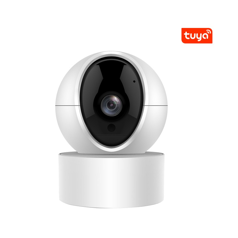 Tuya Wi-Fi камера 2MP закрытый PTZ Цвет купольная PTZ CCTV камера для домашней безопасности сигнализация обнаружения движения камера