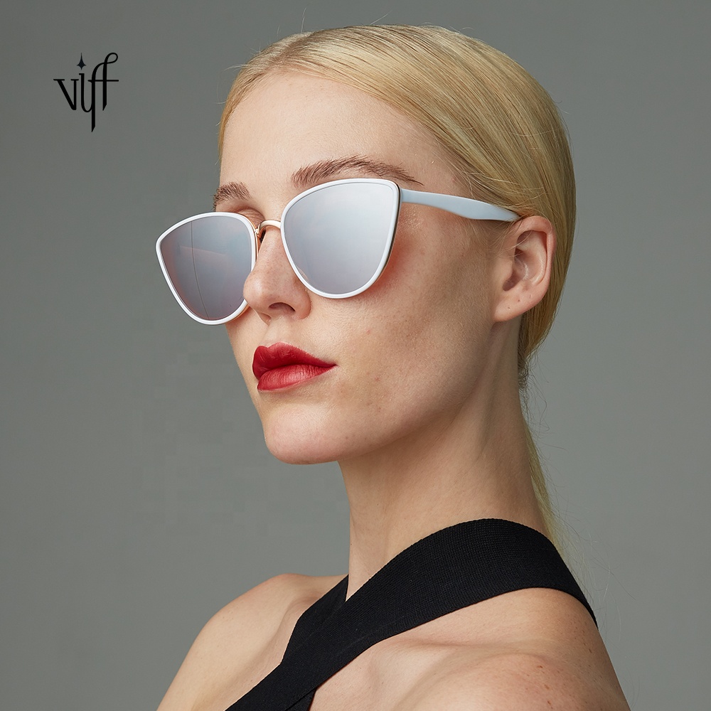 Солнцезащитные очки VIFF Cateye с большой оправой, солнцезащитные очки HP18277, модные женские солнцезащитные очки на заказ