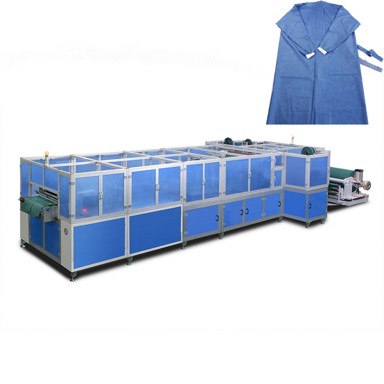 Fully Automatic Disposable Non Woven Surgical Gowns Making Machine