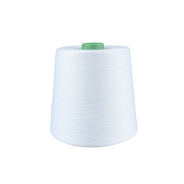 Wholesale Recycle Polyester Yarn Dyed Filamnet Thread Worsted Blend Recycle Yarn Polyester Chunky Blended Yarn