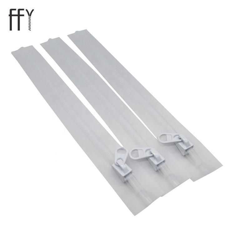 Widely Used Garment Bags Shoes TPU Custom Size Waterproof Plastic Zipper Tape