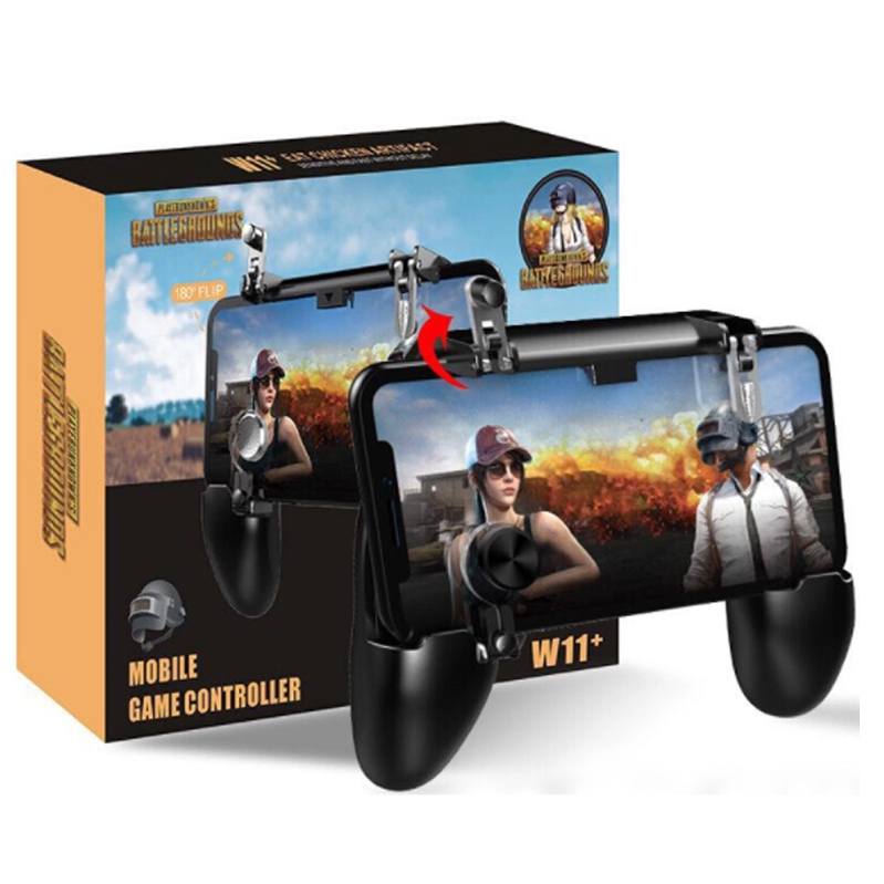 Игровой геймпад W11 +, металлический джойстик L1 R1 для IOS и Android