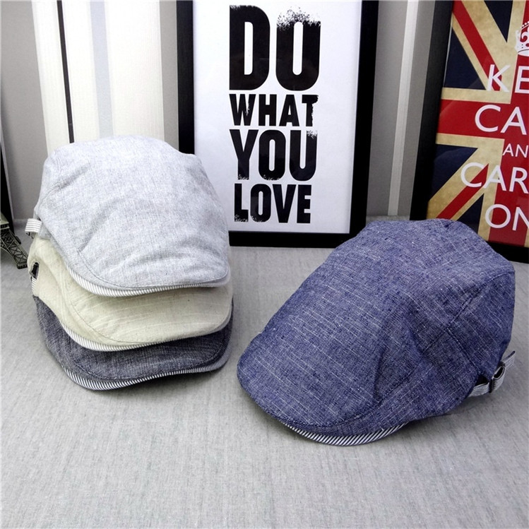 Promotional custom gatsby cap beret hat cheap duckbill ivy cap