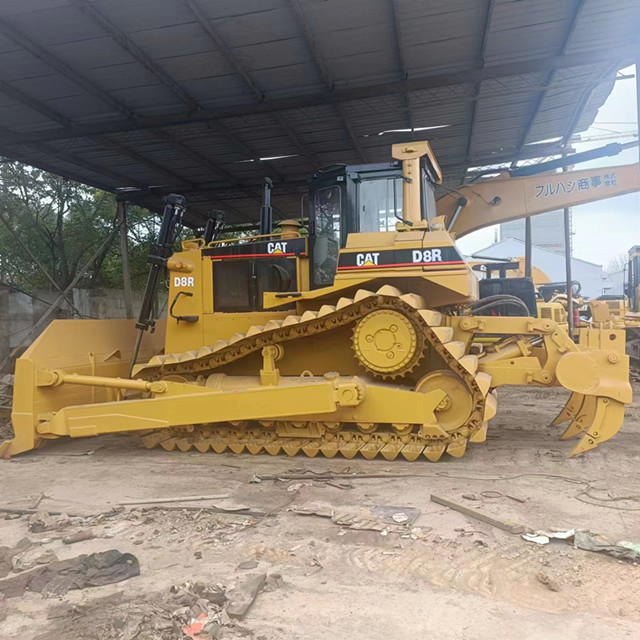 New Arrival Used Bulldozers Caterpillar D8R Crawler Bulldozers in Stock, Heavy Duty Machinery Equipment CAT D8R for Sale