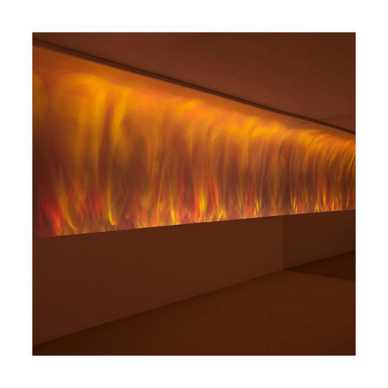 new design creative decoration glass RGB background wall lamp