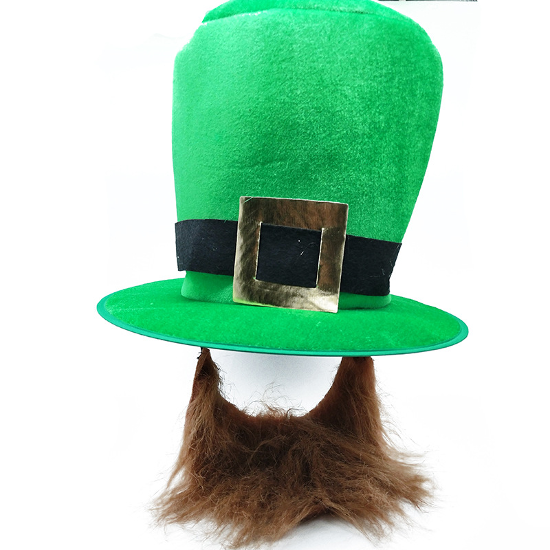 St. Patrick's Day Green Irish Adult Festival Funny Shamrock Green Hat Boy Girl Toy Children's Toys Birthday Gifts