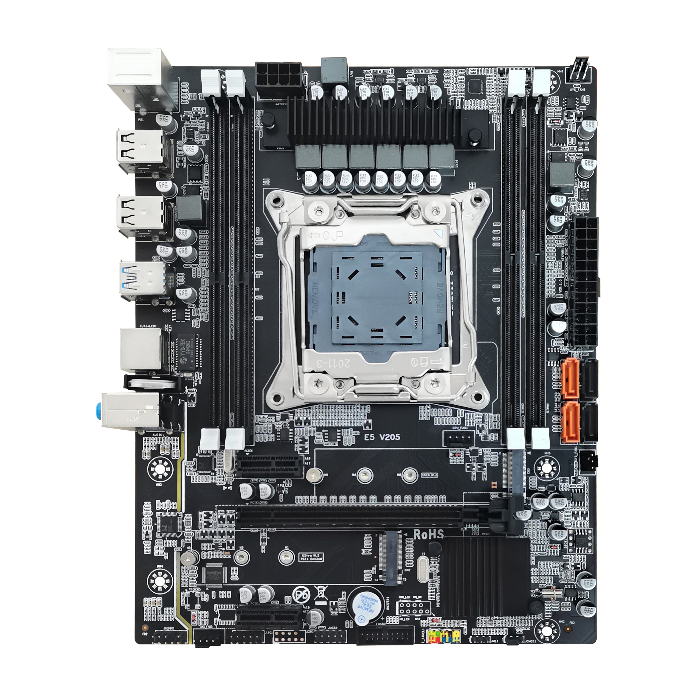 E5 V205 MATX LGA2011 V3 V4 DDR4 оперативная память поддерживаемая материнская плата
