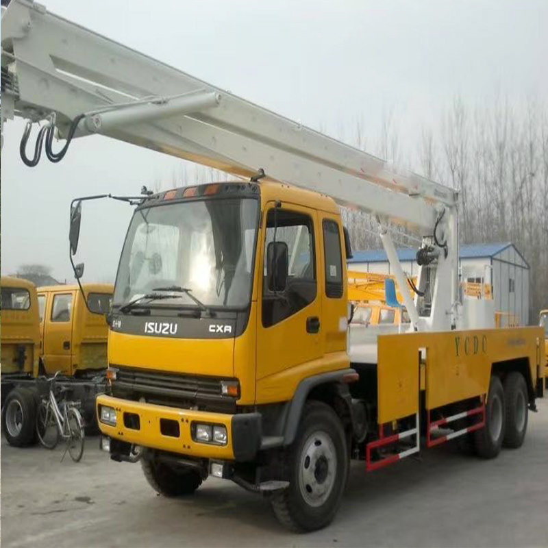 Лидер продаж, самоходные телескопические камеры 4x2 24 м, грузовик с большой высотой, гидравлическая антенна