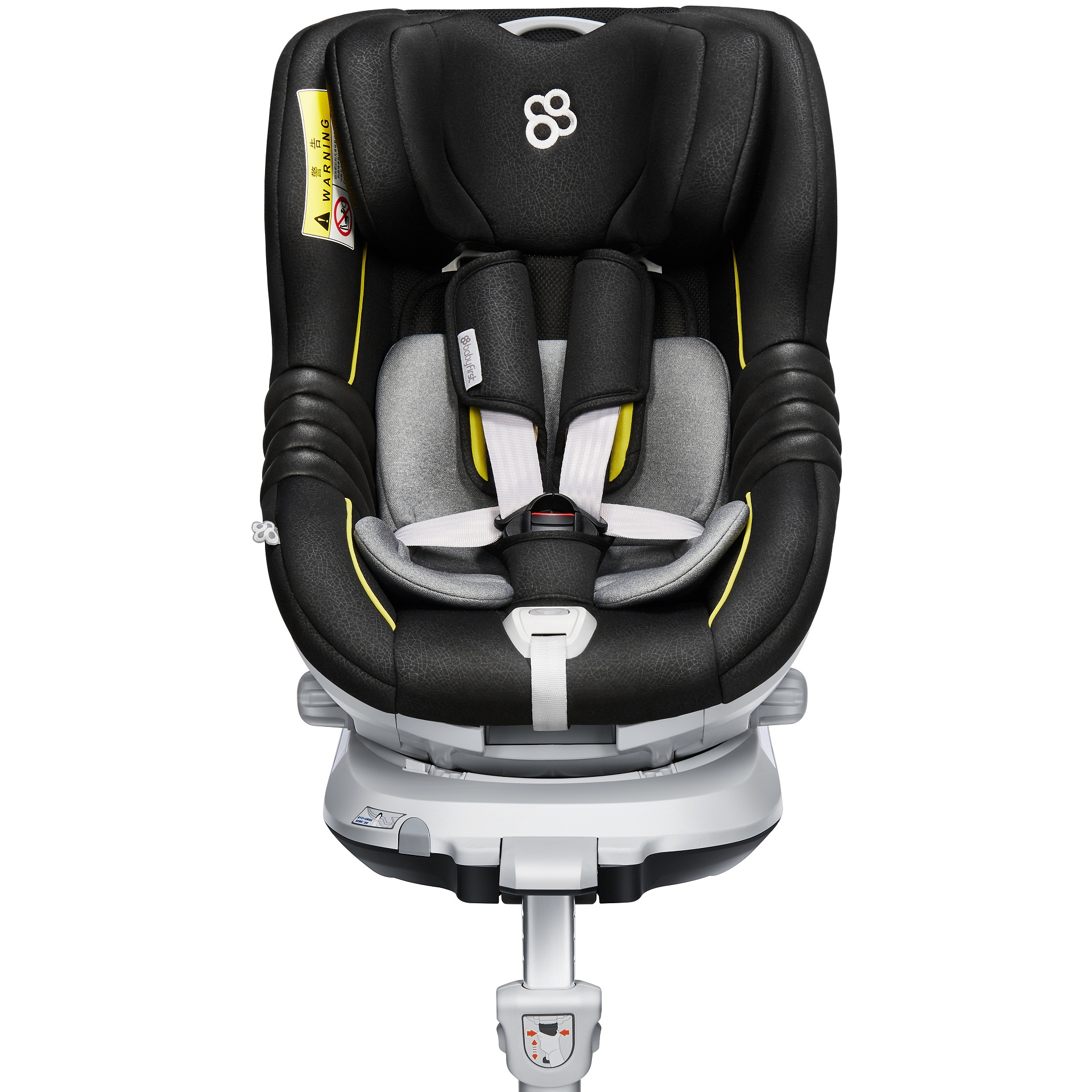 R101a black group 0 + i с isofix и опорными ножками ece r44 высококачественные детские автомобильные кресла