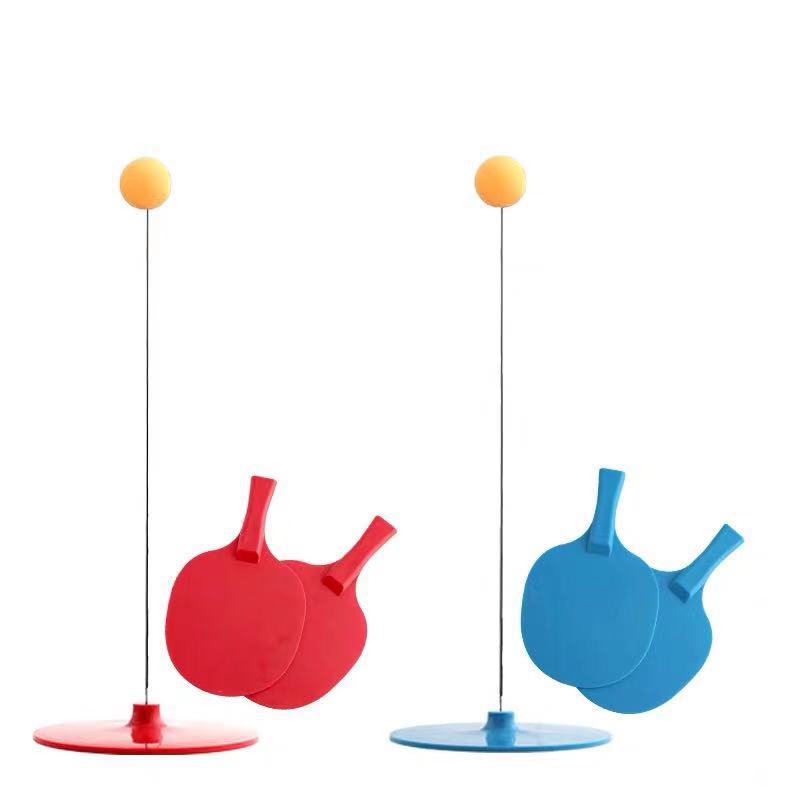 Table Tennis Trainer Ping-Pong Rackets and Balls Base Training Practice Set
