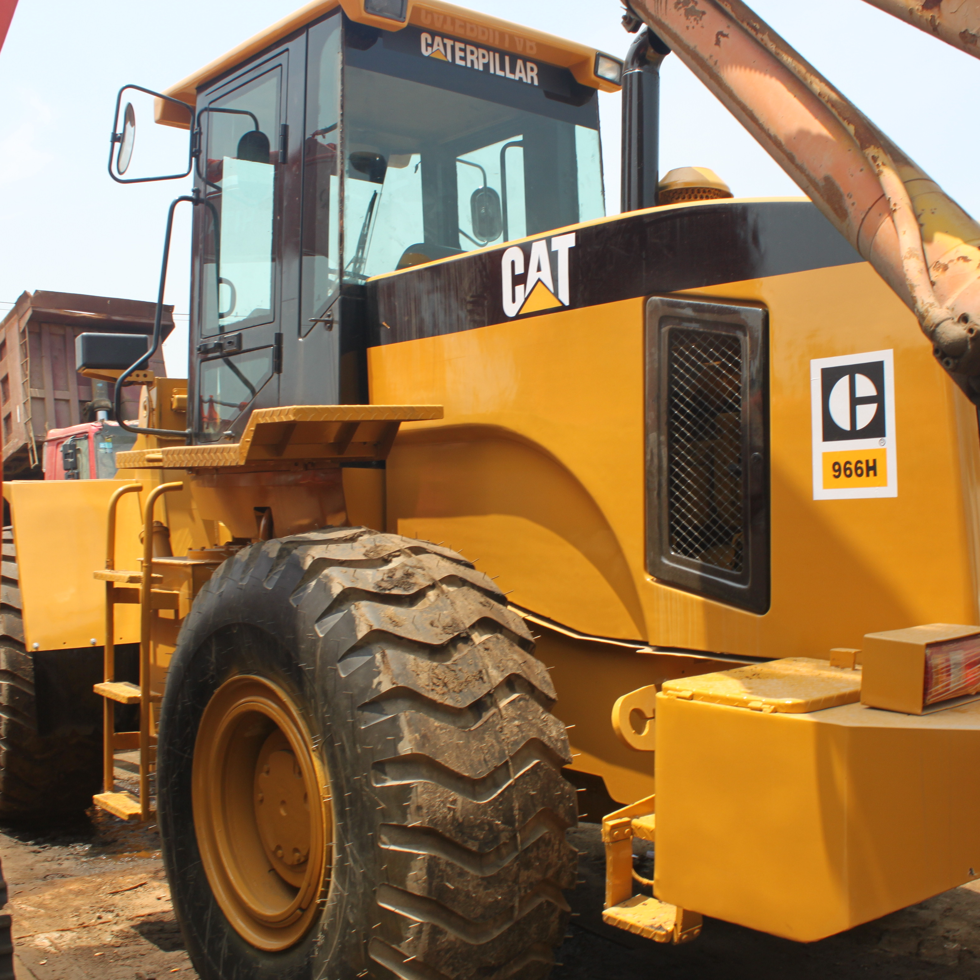 Б/у высококачественный колесный погрузчик cat 966H, распродажа 966G 950g