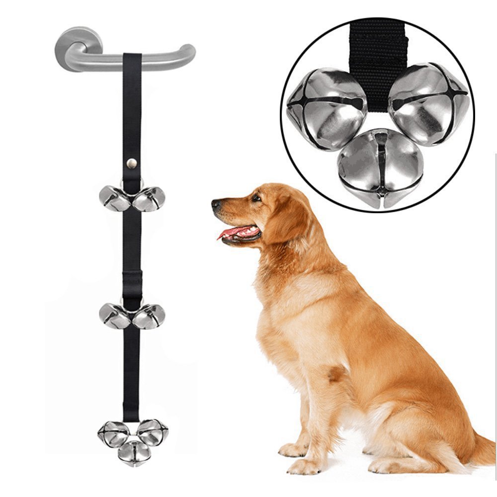 Amazon Hot Selling Pet Alarm Bell Lanyard Guide Dog Doorbell Dog Leash Dog Outing Training