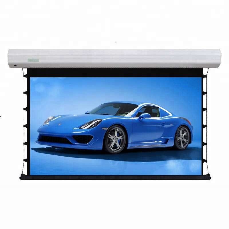 SNOWHITE 100 "16:9 для домашнего кинотеатра Вкладка-Натяжной моторизованный проекционный экран BX-3V100MXH-S