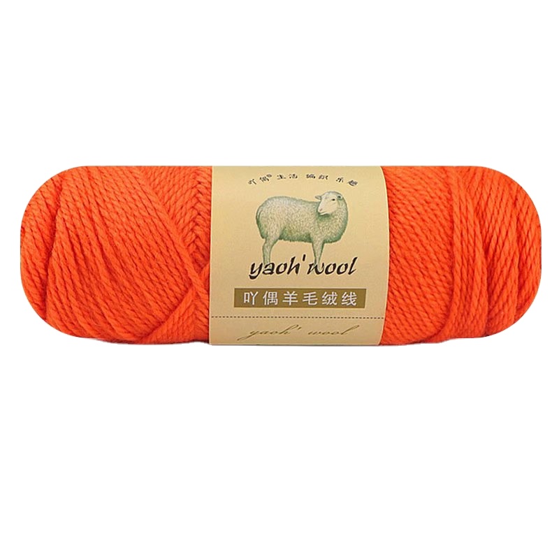 Best selling woolen thread crochet hat scarf stick needlework worsted hand-woven thread