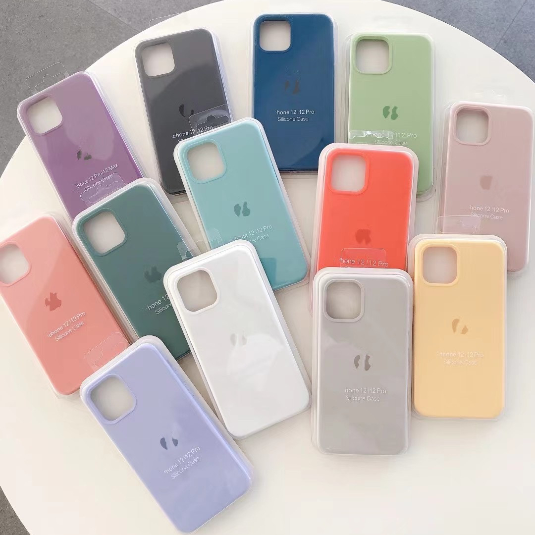 Чехол из жидкого силикона для Iphone SE 6 7 Xr Xs Max 11 12 13 14 Pro Max