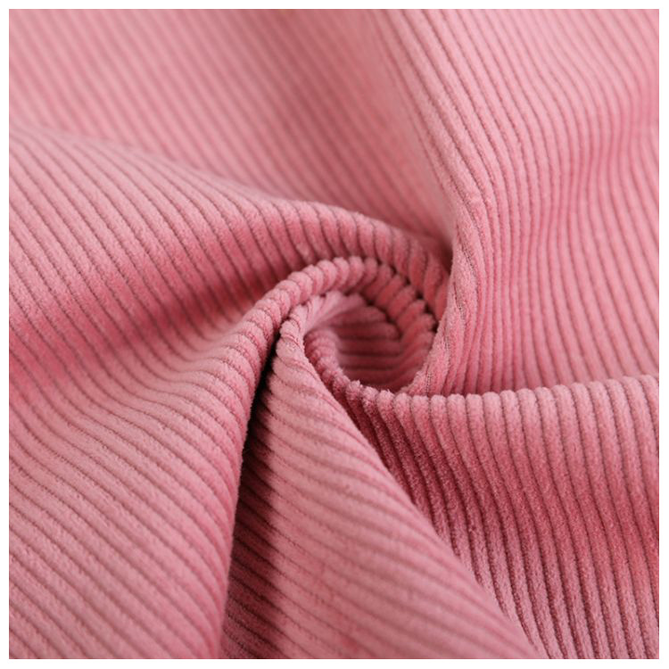 Drop Shipping In Stock Wholesale Pink Solid Khaki No Stretcg 100% Cotton Corduroy Fabric