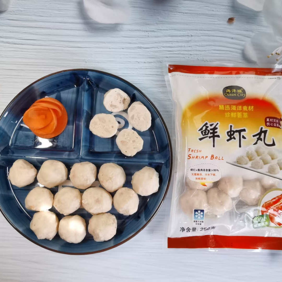Уникальный замороженный мяч для хранения морской рыбы, раковины, креветки