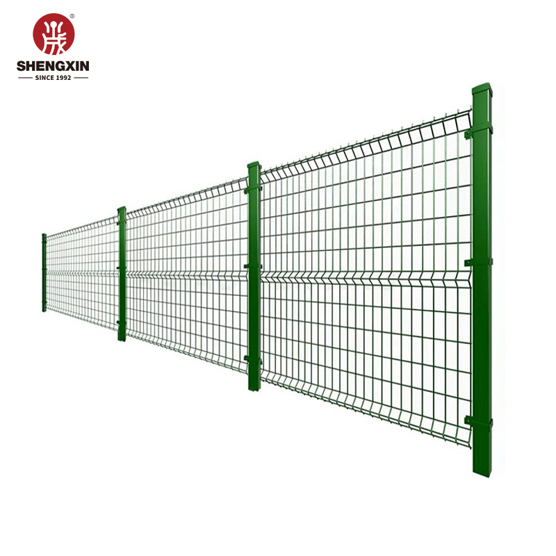 Garden Fencing Buildings Supplies Outdoor Metal Material 3D Bending Curved Welded Steel 3D Wire Mesh Fence Panel